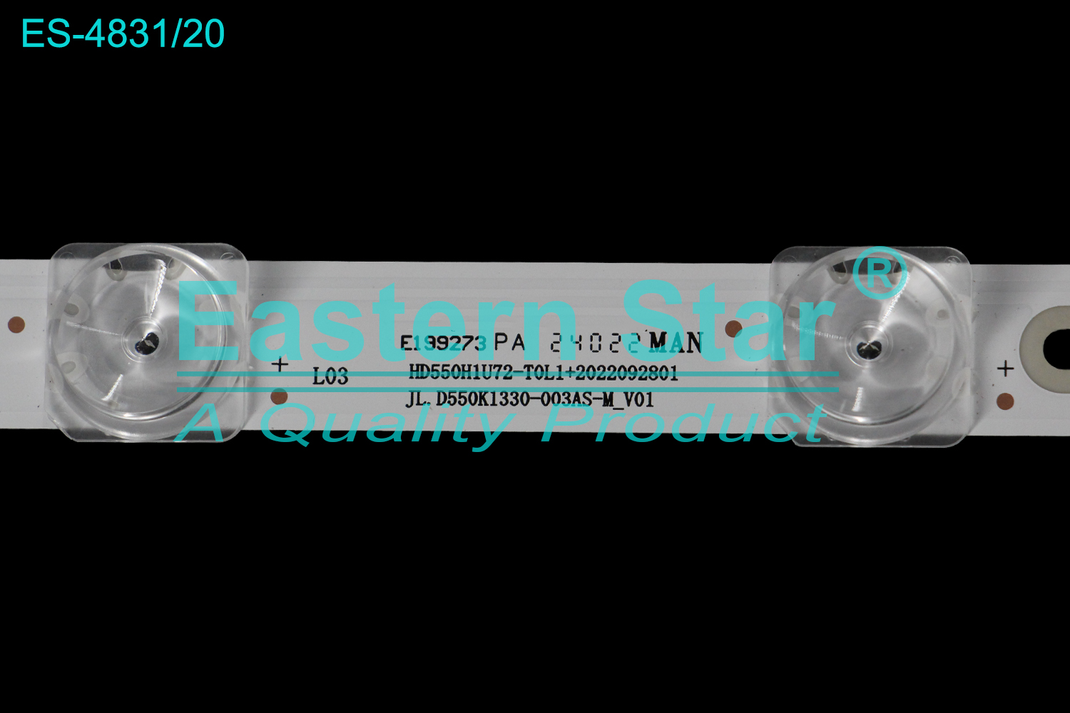 ES-4831 - HISENSE 55A6K, 2X20, 1113mm, 3V | LED-STAR-ES-4831