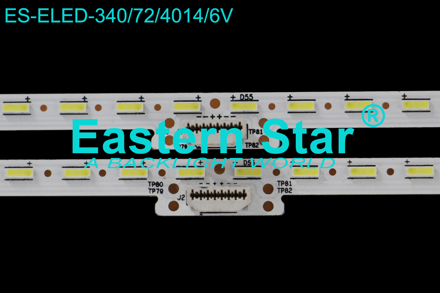 ES-ELED-340 - HISENSE H55U7A, 2x72, 600mm, 6V | LED-STAR-ES-ELED-340